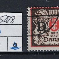 Los H25208: Danzig Dienst Mi. 40, gest