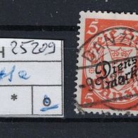 Los H25209: Danzig Dienst Mi. 41 a, gest