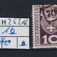 Los H25218: Danzig Porto Mi. 1b, gest