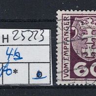 Los H25223: Danzig Porto Mi. 4b, gest