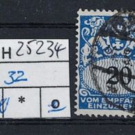 Los H25234: Danzig Porto Mi. 32, gest