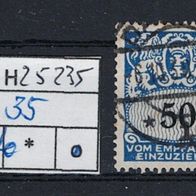Los H25235: Danzig Porto Mi. 35, gest