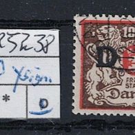 Los H25238: Danzig Dienst Mi. 40 y, gest