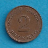2 Pfennig 1959 F