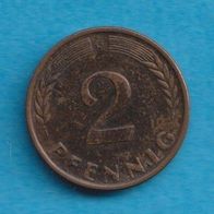 2 Pfennig 1959 G