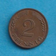 2 Pfennig 1960 J
