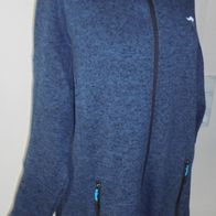 Jacke Strick Fleece von KangaROOS blau Gr.46 * *