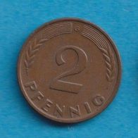 2 Pfennig 1963 G