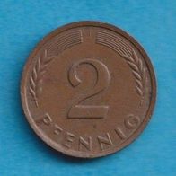 2 Pfennig 1962 J