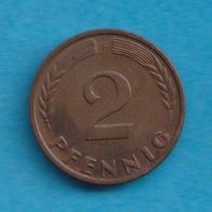 2 Pfennig 1964 F