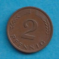2 Pfennig 1964 J