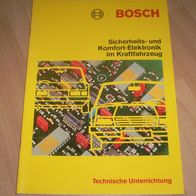 Bosch Gelbe Reihe - Sicherheits- und Komfort-Elektronik - Technische Unterrichtung