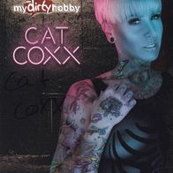 Erotik: Cat Coxx - orig. sign. Großfoto