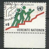 Vereinte Nationen (UNO) Wien Mi. Nr. 15 Familie steigt Diagramm hinauf o <