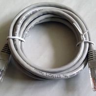 LAN-Kabel Grau, 1,80m, Type CM 26AWG E256123 AWM 2835