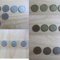 Münzen: Bank deutscher Länder 1949, versch. Werte