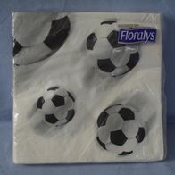 Servietten Fussball 3 lagig 33 x 33 20 Stück NEU OVP
