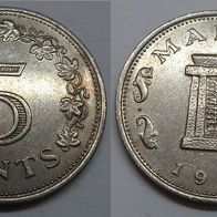 Malta 5 Cents 1972 ## Kof3