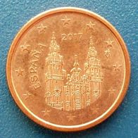 1 Cent - Spanien - 2017