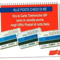 TK Telefonkarte gebraucht - Italien SIP 5000 Lire