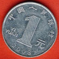 China 1 Yuan 2008