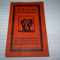 Rudolf Riedl-Tramin, In Ketten zur Verbrecherinsel