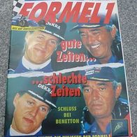 Formel 1 Das Rennsportmagazin Heft Nr. 10 Ausgabe Oktober 1. Jahrgang