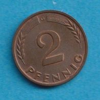 2 Pfennig 1965 G