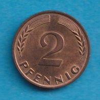 2 Pfennig 1967 F Top