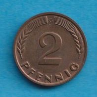 2 Pfennig 1967 G Top