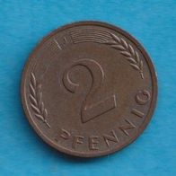 2 Pfennig 1967 J