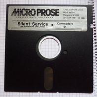 Silent Service Diskette für C64 / ungetestet