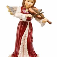 Goebel Engel mit Violine "Violinensolo" Bordeaux 48 cm Limited Edition 2017 NEU + OVP