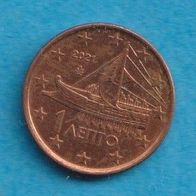 Griechenland 1 Cent 2021