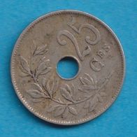 Belgien 25 Centimes 1922 Belgque