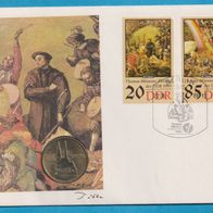 DDR 5 Mark 1989 Katharinen Kirch Zwickaul Numisbrief  Münze vorzüglich Top