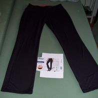 Crivit Damen Funktionshose Jazzhose Tanzhose Sporthose Schlaghose Schwarz Gr. M