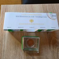 5 x 5 Euro BRD 2019 Planet Erde "Gemässigte Zone" A-J, P, Neu und OVP (ohne Folie)