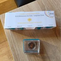 5 x 5 Euro BRD 2020 Planet Erde "Subpolsre Zone" A-J, P, Neu und OVP (ohne Folie)