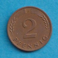 2 Pfennig 1970 J