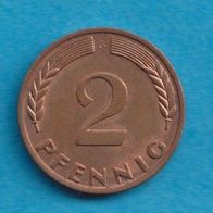 2 Pfennig 1970 G