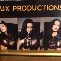 Autogrammkarte Anastasia Lux - Erotikstar - original - signiert - sehr gut