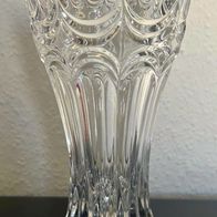 Große Pressglasvase H 21 cm Blumenvase