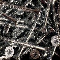 250 St. Spanplattenschrauben 5,0 x 50 mm Teilgewinde verzinkt Holzschrauben