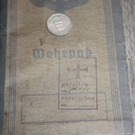 Originaler Wehrpass der Heer, Unteroffizier, Gren. Rgt. 483, 5 Orden