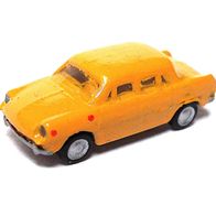 Skoda 1000 MB ´65, Limousine, gelb, 3D-Druck-Kleinserie, Ep4, etchIT, Spur N