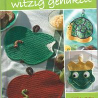 Topflappen witzig gehäkelt