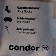 Condor Reiseset Premium Economy Class 3 teilig OVP *