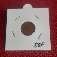 1 Pfennig Münze der BRD 1950 F