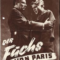 Filmprogramm IFB Nr. 4002 Der Fuchs von Paris Hardy Krüger 4 Seiten